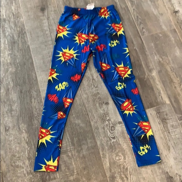 SUPERGIRL leggings costume and halloween - Picture 3 of 4